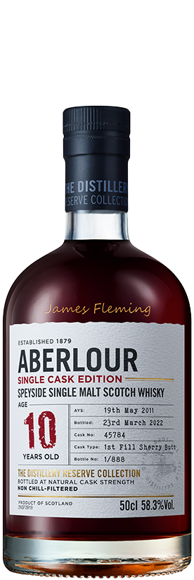 Aberlour 10 year old single cask distillery reserve collection 2022